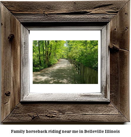 family horseback riding near me in Belleville, Illinois